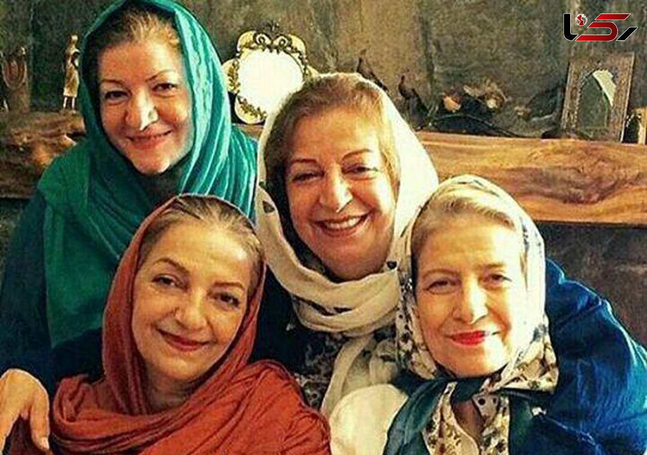 خانواده پرجمعیت هنرمند زن مشهور ایرانی +عکس تمامی خواهران 