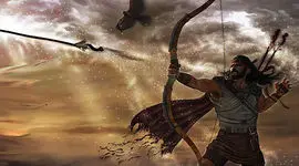 فیلم / محمد جواد ظریف آرش کمان گیر را در جنگ با امریکا به تصویر کشید