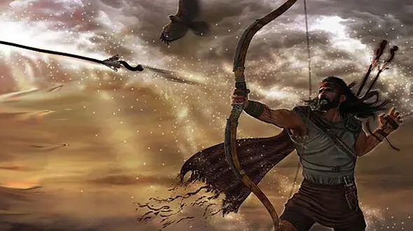 فیلم / محمد جواد ظریف آرش کمان گیر را در جنگ با امریکا به تصویر کشید