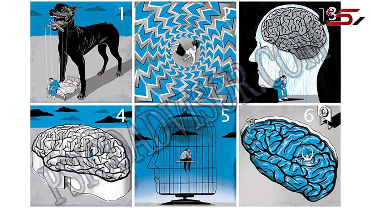 تست: کدام تصویر وضعیت روحی شما را نشان می دهد؟
