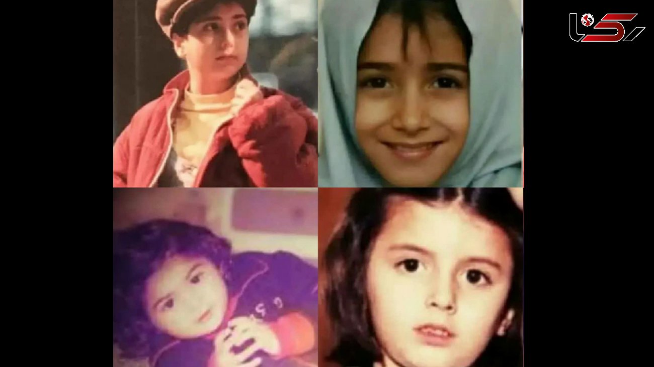 عکس های هوش پران از کودکی خانم بازیگران ایرانی ! / عمل های زیبایی شان  لو رفتند
