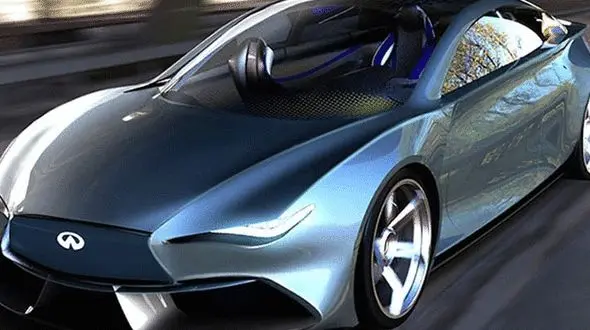 طراحی خودروی برقی اینفینیتی +فیلم و عکس