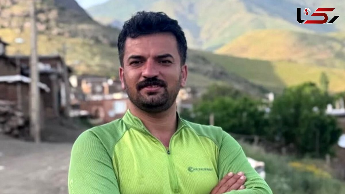فیلم جگرسوز از وداع  با پیکر خبات امینی، مردی که برای اطفای آتش سوزی کوه آبیدر سنندج آسمانی شد / روحت شاد قهرمان