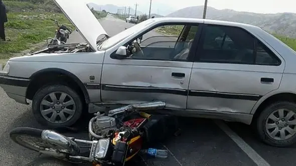 4 کشته و زخمی درتصادف هولناک پژو با موتورسیکلت در قاین 