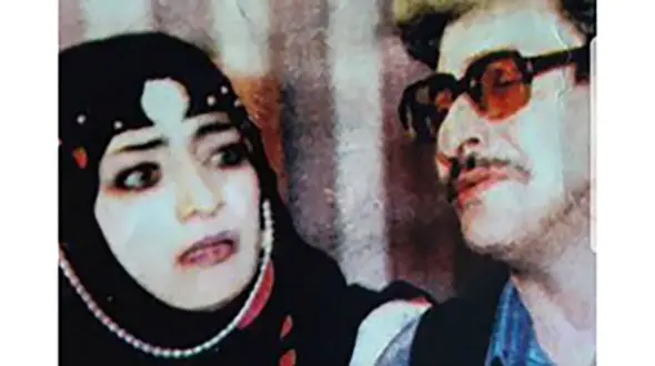 بازیگر زن قدیمی در بیمارستان بستری شد 