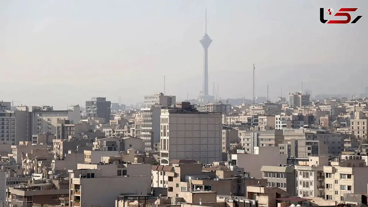 هوای تهران در مرز آلودگی قرار گرفت