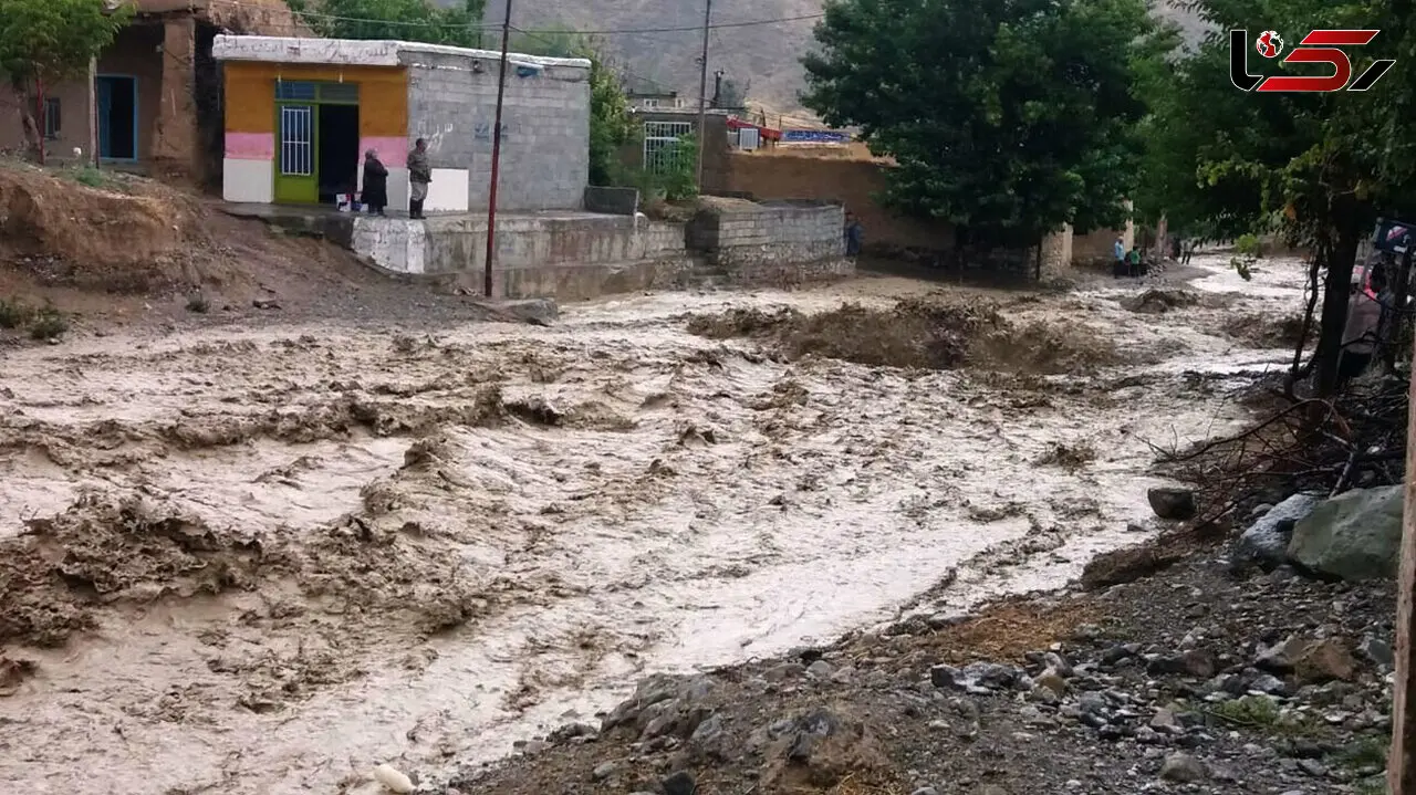 فیلم خسارت سیل به ۲۰ روستای صالح آباد خراسان رضوی