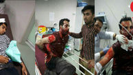 عکس های دلخراش از حوادث شب چهار شنبه کازرون / اطلاعیه وزارت کشور  