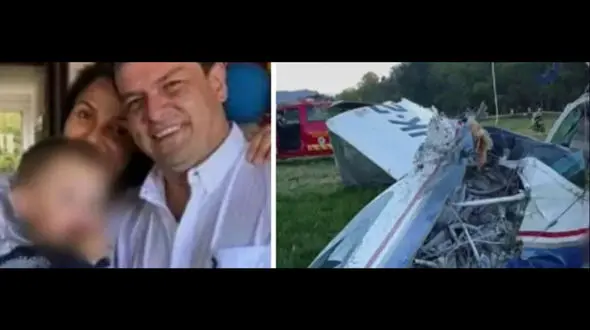 کودک یک‌ساله از سقوط هواپیما جان سالم به در برد +عکس 