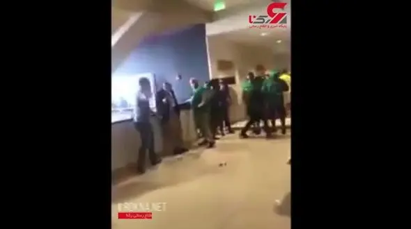 درگیری فیزیکی دانشجویان آمریکایی در دانشگاه +تصویر