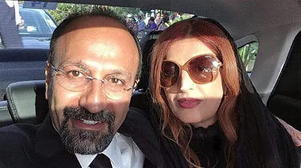 سلغی جالب همسر اصغر فرهادی در فرانسه + عکس