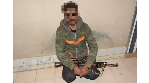 شکارچی حیات وحش در موته اصفهان دستگیر شد 