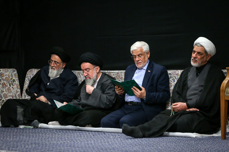 رهبر انقلاب حضرت آیت الله خامنه ای در مراسم بزرگداشت شهدای جنگ تحمیلی اخیر 7-5-1404