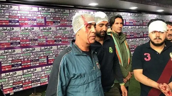 هوادار مصدوم پرسپولیس: فیفا دمار از روزگار سپاهان در می‌آورد 