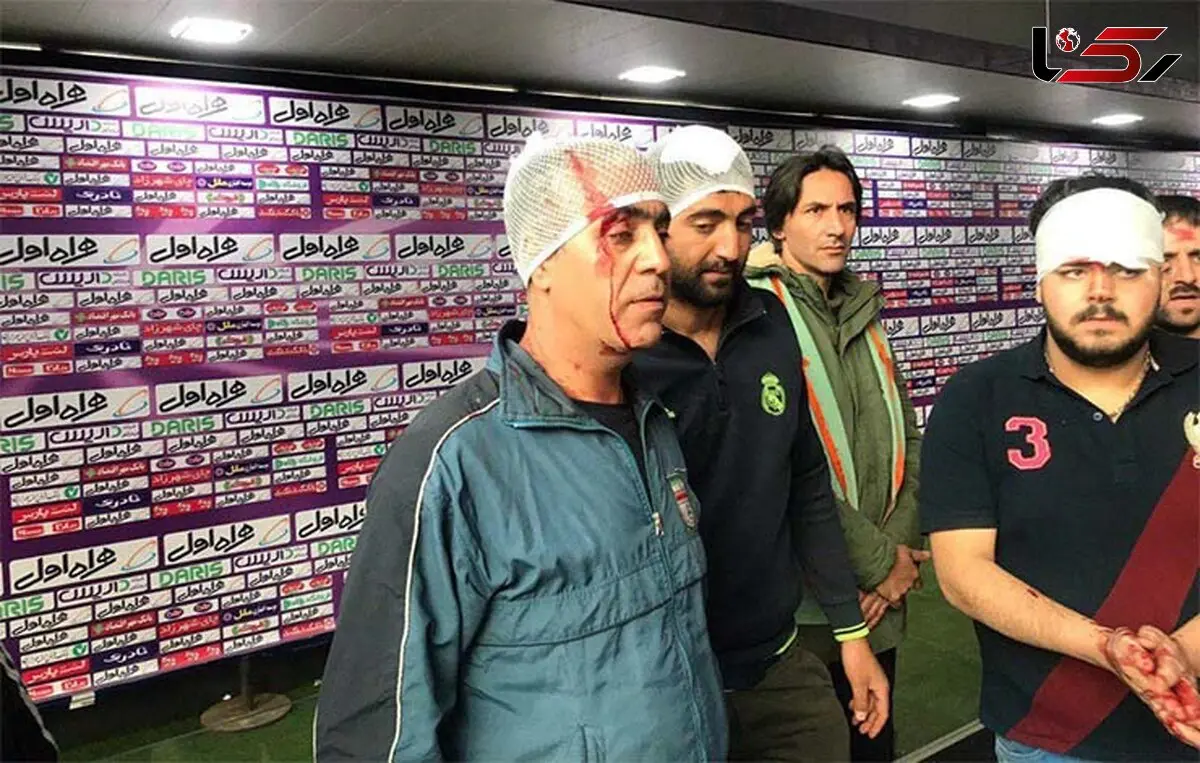هوادار مصدوم پرسپولیس: فیفا دمار از روزگار سپاهان در می‌آورد 
