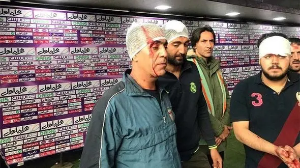 هوادار مصدوم پرسپولیس: فیفا دمار از روزگار سپاهان در می‌آورد 