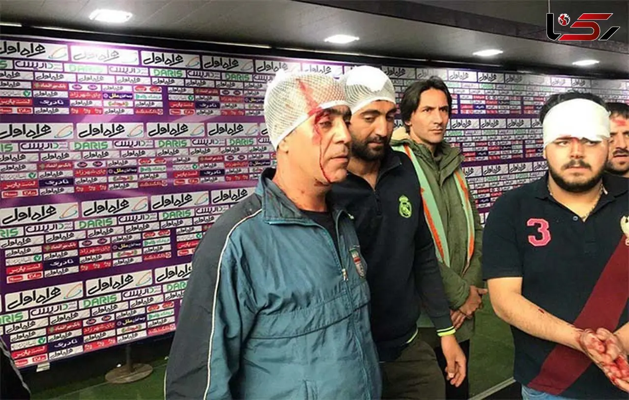 هوادار مصدوم پرسپولیس: فیفا دمار از روزگار سپاهان در می‌آورد 