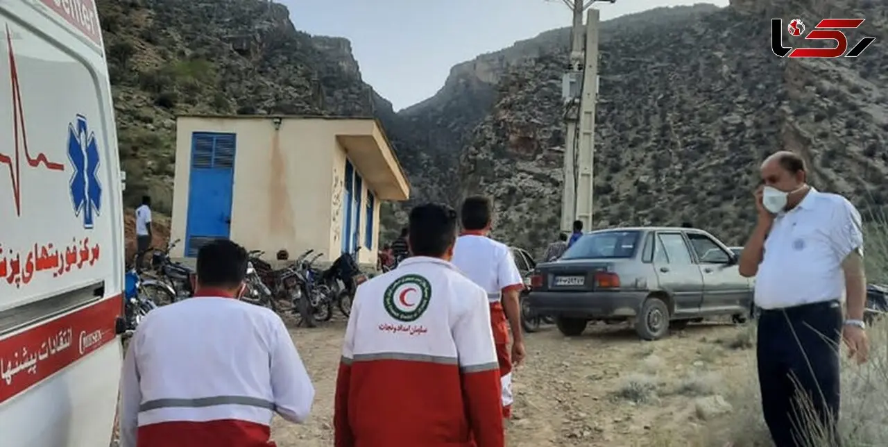 عکس / جوان مرگ شدن مرد شیرازی جلوی چشمان خانواده 