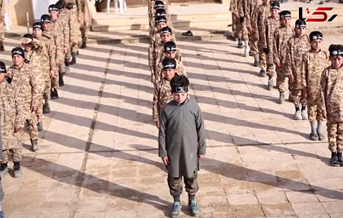 فیلم آموزش نظامی کودکان داعشی+ تصاویر
