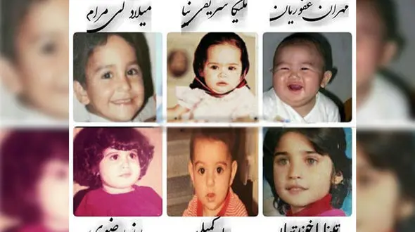 عکس دورهمی از کودکی 6 بازیگر سینمای ایران