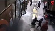 فیلم باورنکردنی از حمله خشن به فروشگاه اسلحه
