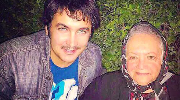 چهره عجیب بازیگر سرشناس در کنار شهلا ریاحی +عکس