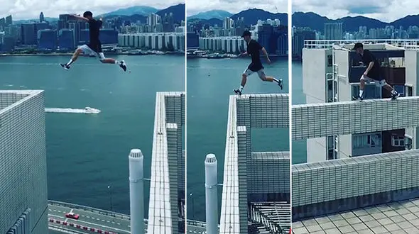 کار این مرد فکتان را از هیجان به زمین می‌چسباند+عکس