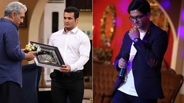 گفتگوی سهراب مرادی با مهران مدیری/ از روی ناچاری وزنه‌بردار شدم+ فیلم و عکس