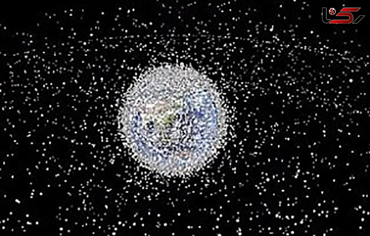 20 هزار زباله فضایی در مدار زمین