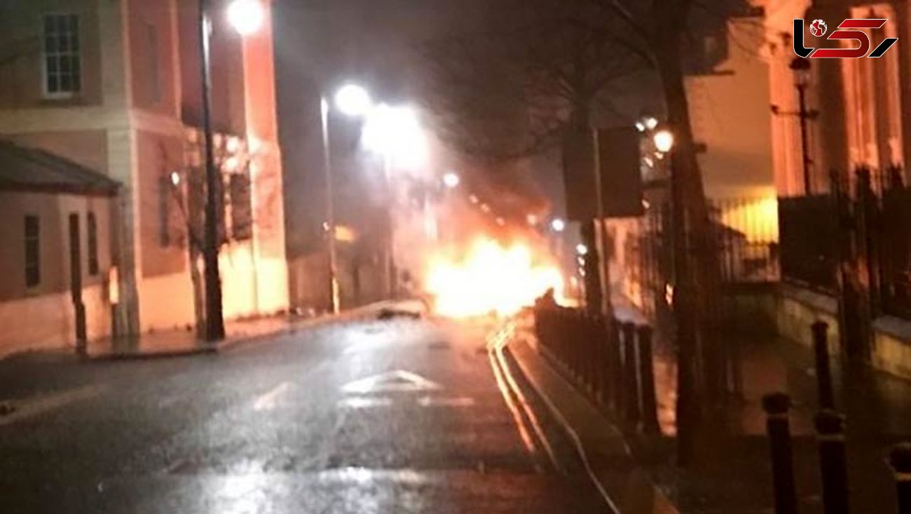 انفجار مشکوک به بمب گذاری خودرو در ایرلند