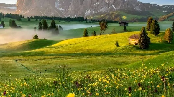 لحظاتی از سکوت و زیبایی طبیعت