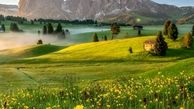 لحظاتی از سکوت و زیبایی طبیعت