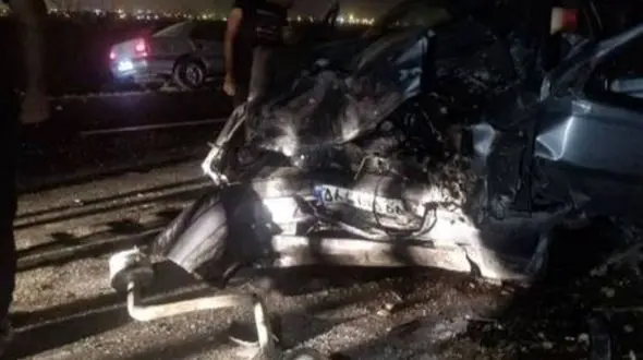 تصادف زنجیره‌ای 7 خودرو در جاده‌ کردستان با 18 مصدوم