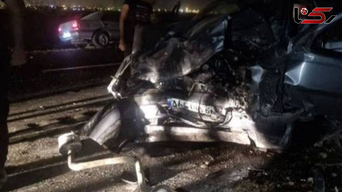 تصادف زنجیرهای 7 خودرو در جاده کردستان با 18 مصدوم