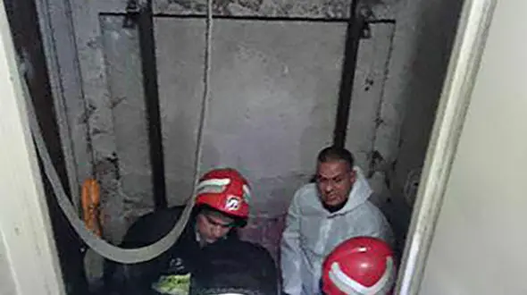 مرگ تلخ یک زن در آسانسور / در رشت رخ داد+ عکس