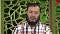 سوتی عجیب مجری شبکه وهابی روی آنتن زنده + فیلم 