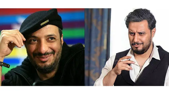 جنجال فیلم حرف های مثبت 18 امیر جعفری  کنار خانم بازیگر  ! / جواد عزتی هم بود !