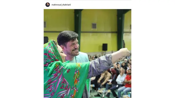 سلفی بهنوش بختیاری با مجری ممنوع التصویر +عکس