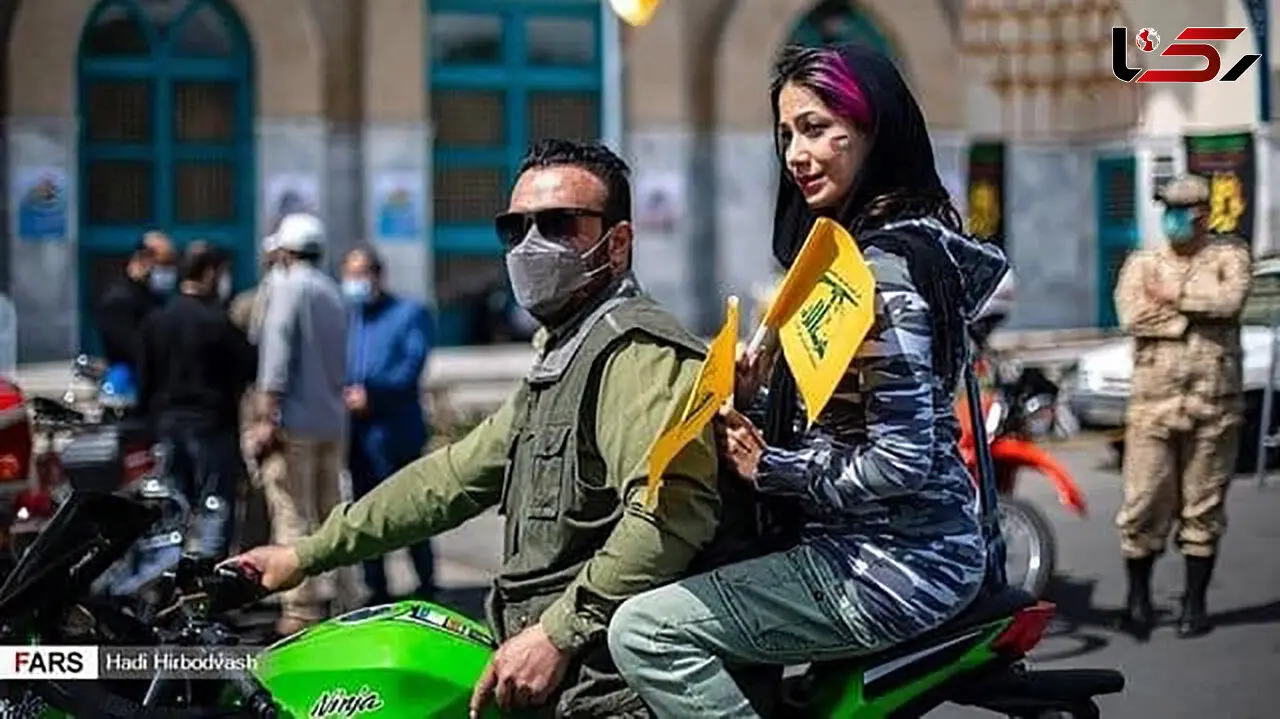 عکس دختران در روز قدس