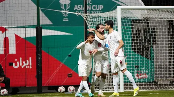 پوستر فدراسیون فوتبال ایران و فلسطین برای دیدار امشب + عکس