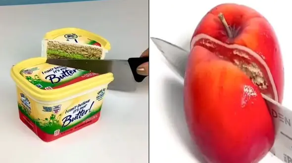 کیک های فریبنده را ببینید و بخندید + فیلم