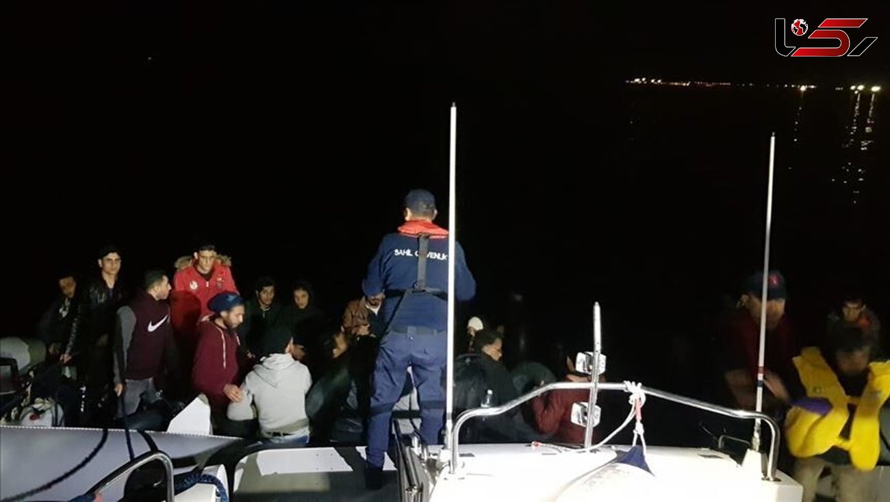 دستگیری ۳۸ مهاجر غیر قانونی در دریای اژه