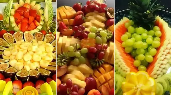 میوه آرایی لاکچری و ویژه مهمانی رسمی: 15 ایده فوق‌ العاده