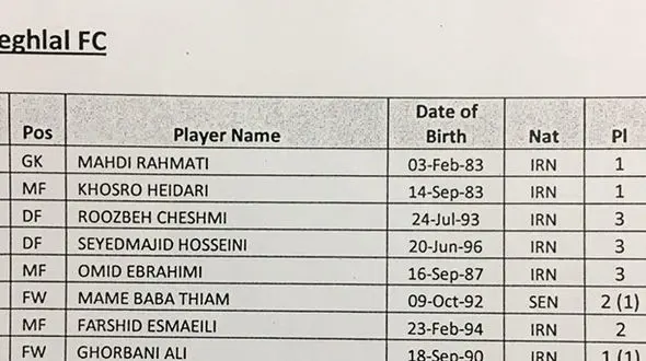 ابهام در تعداد گل‌های آسیایی تیام!