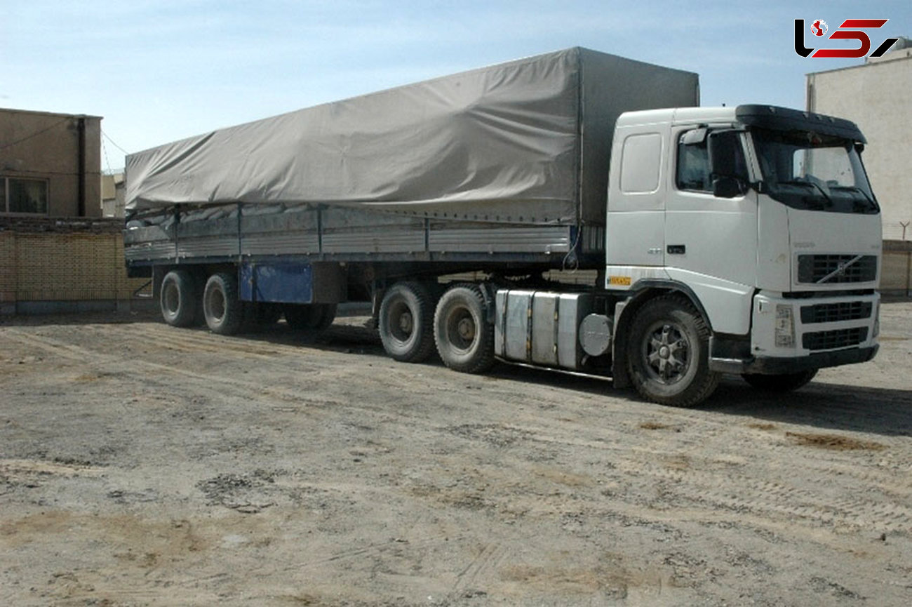 فک پلمب بار کامیون قاچاق در سیستان و بلوچستان