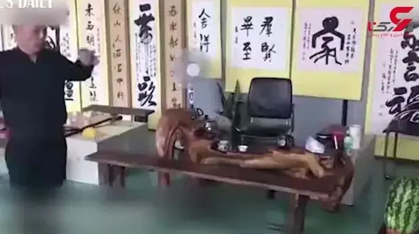 کونگ‌فو کاری که هواپیمای کاغذی را به یک سلاح بُرنده تبدیل می‌کند +فیلم 