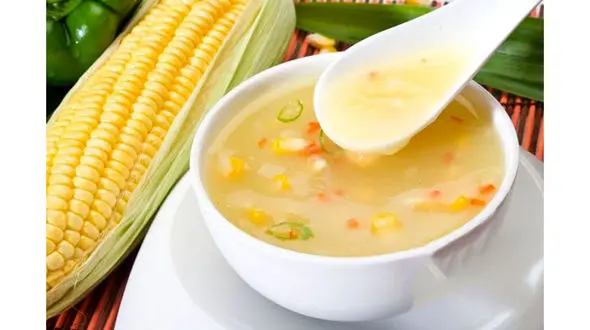 سوپ طلایی سبزیجات 