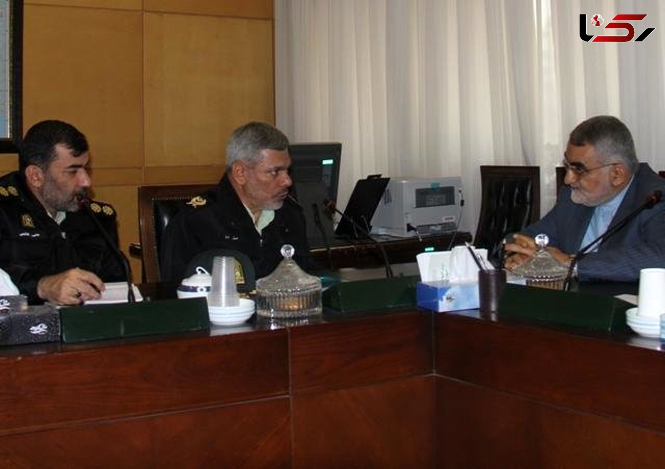 ملاقات رئیس پلیس پیشگیری ناجا با رئیس کمیسون امنیت ملی مجلس 