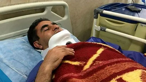ماموران شهرداری خبرنگار قزوینی را به قصد کشت زدند +عکس