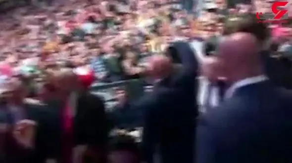 ترامپ بار دیگر هو شد + فیلم